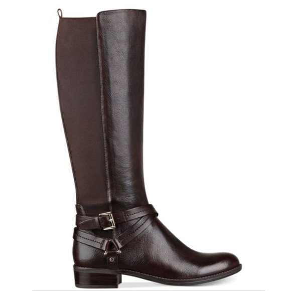 stretch back riding boots